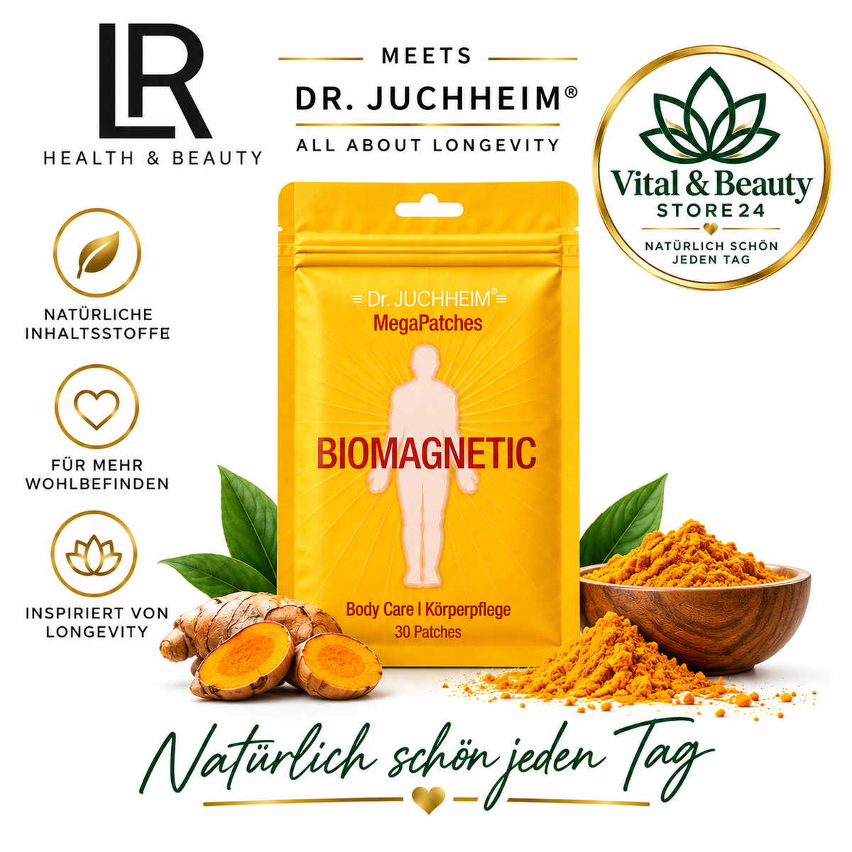 LR meets Dr.Juchheim Mega Patches 4er-Set