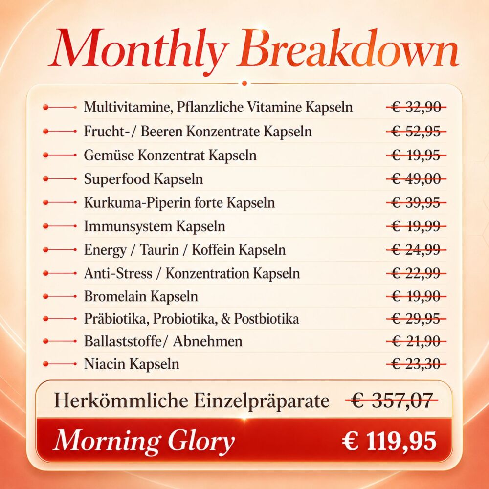 Morning Glory - Nährstoffkomplex