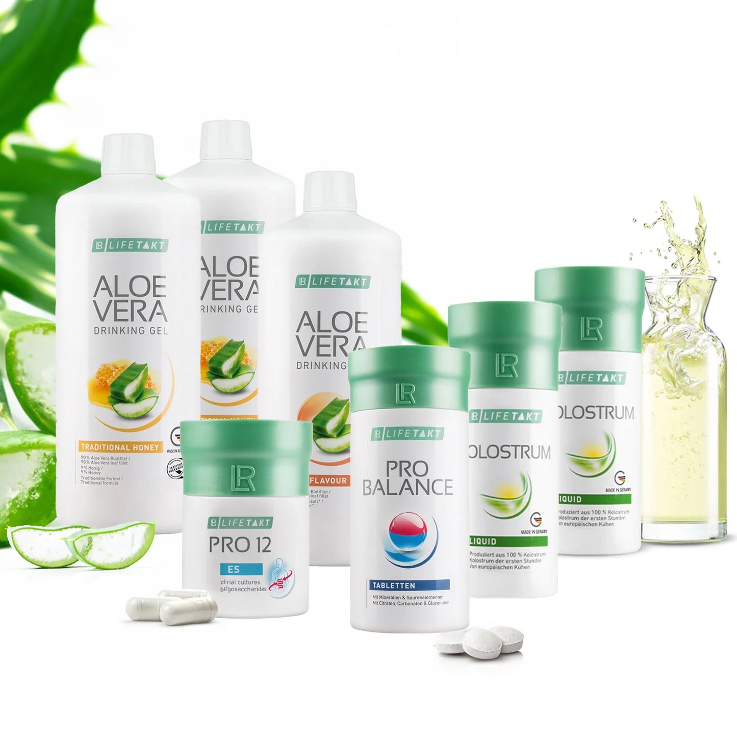 Darmbalance Kur mit Probiotika & Aloe Vera