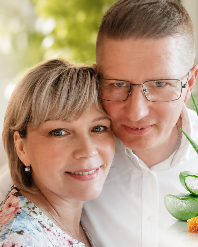 Eike Poehner mit Frau - persönliche Beratung Vital Beauty Store24 Peine LR Partner