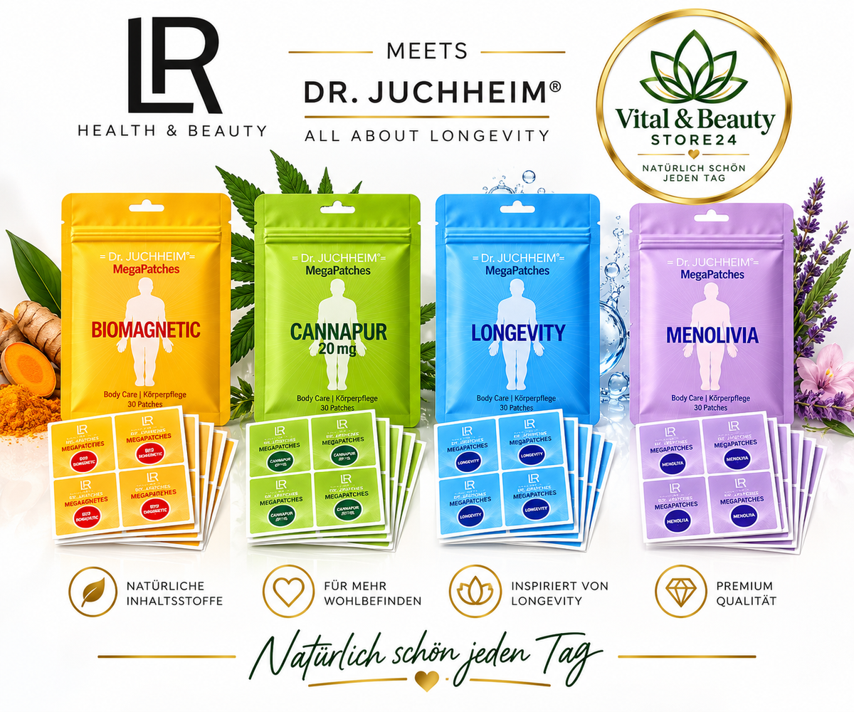 LR meets Dr.Juchheim Mega Patches 4er-Set