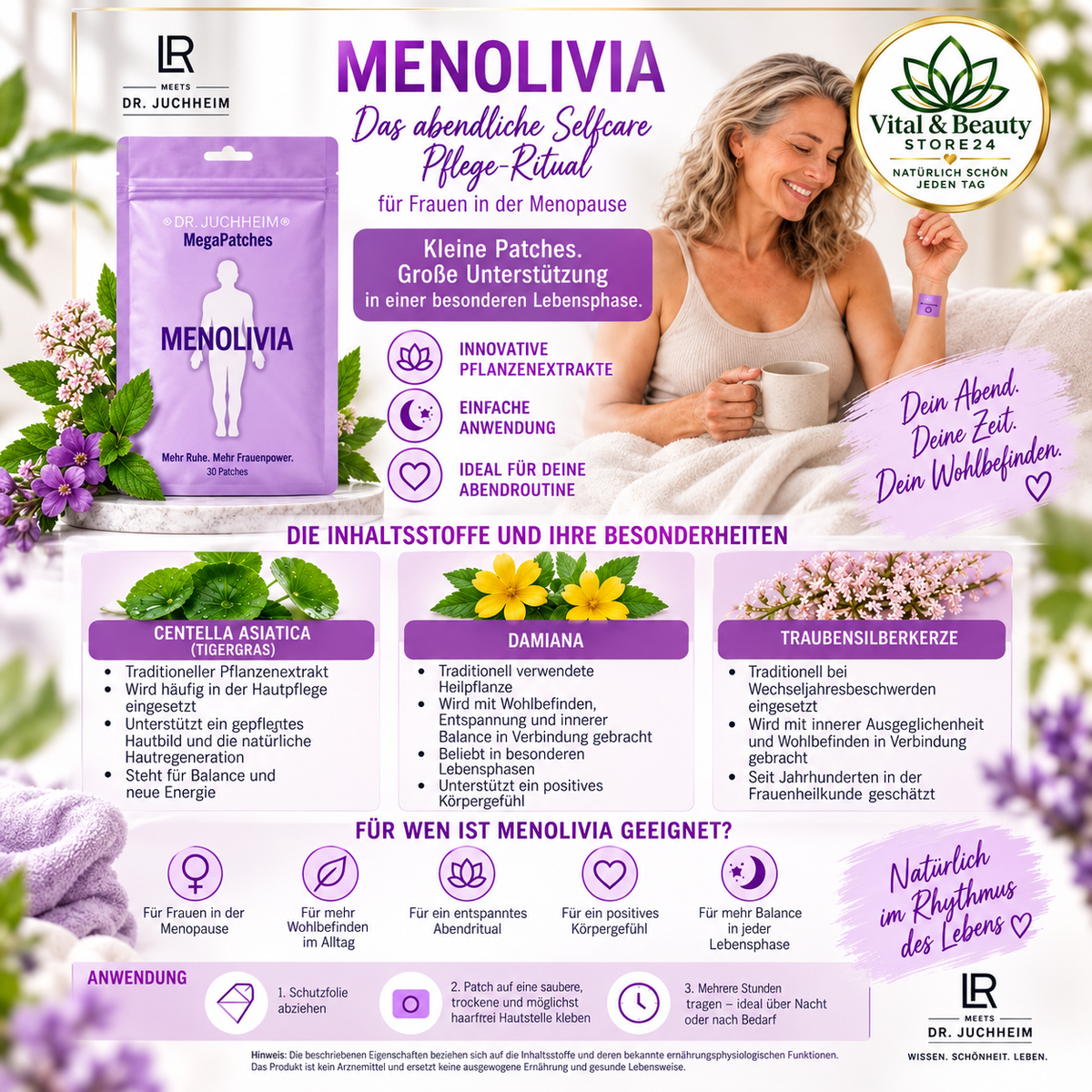 MENOLIVIA Mega Patches