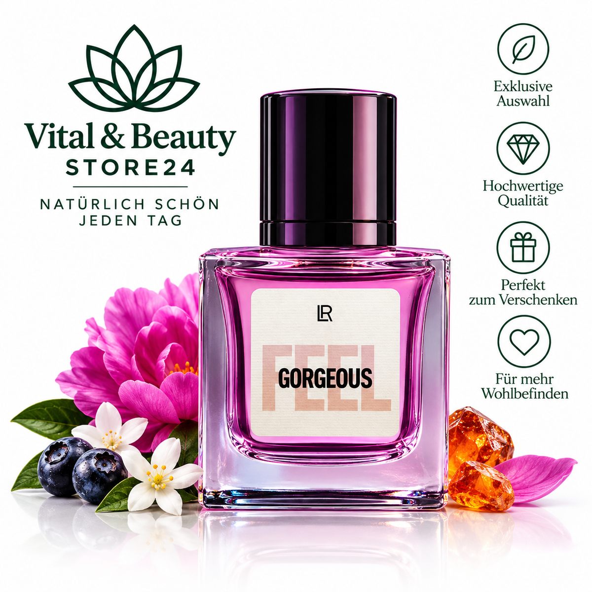 FEEL GORGEOUS Eau de Parfum for Women