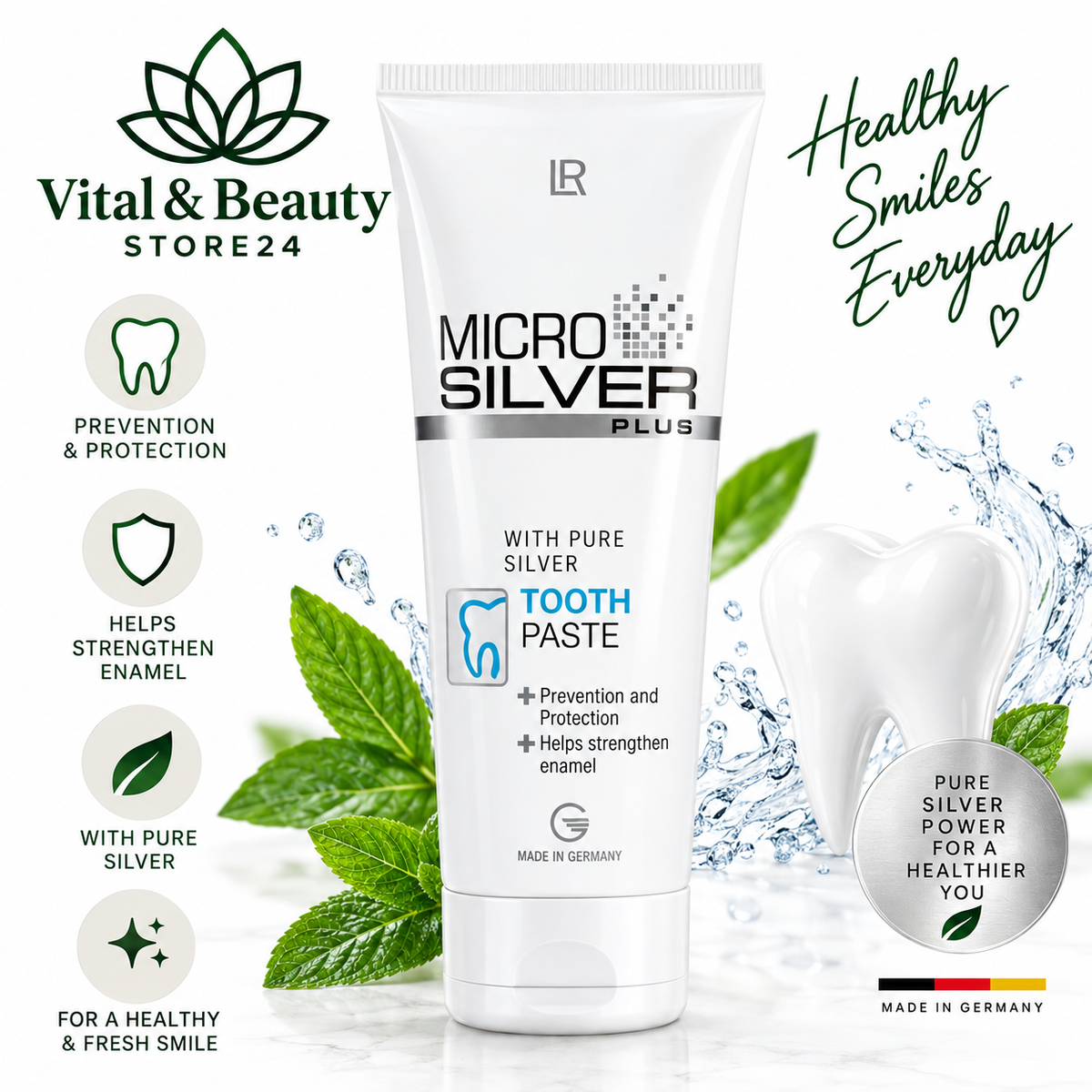 MICROSILVER PLUS  TOOTH Paste