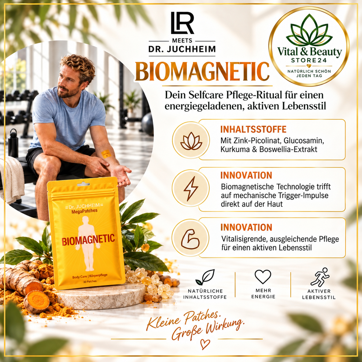 BIOMAGNETIC Mega Patches