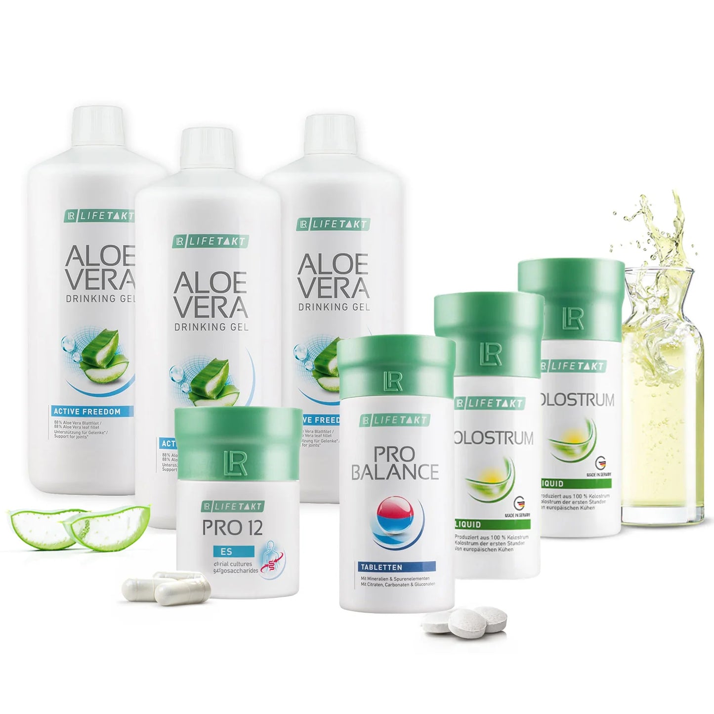 Darmbalance Kur mit Probiotika & Aloe Vera