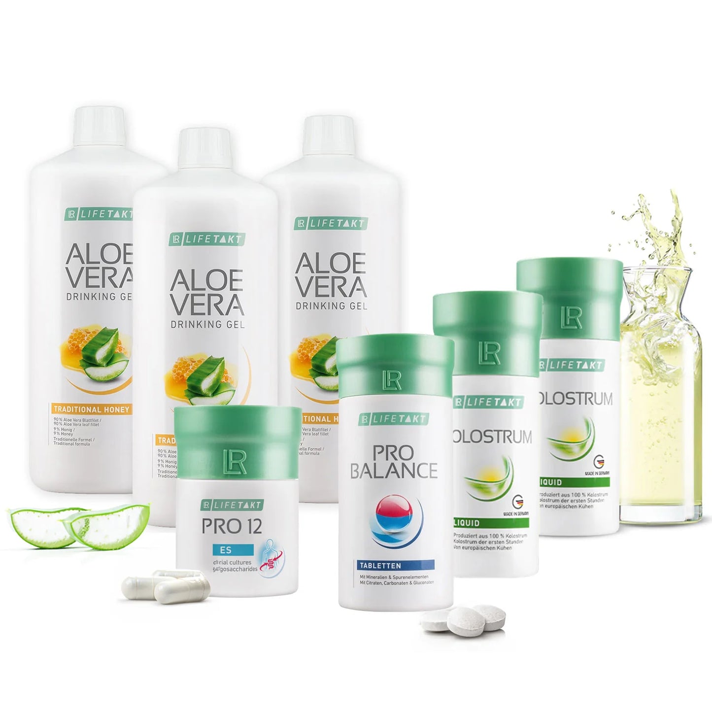Darmbalance Kur mit Probiotika & Aloe Vera